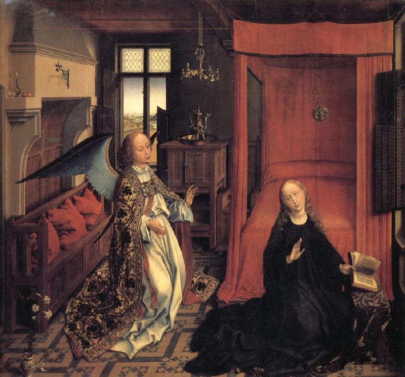Roger Van Der Weyden The Annunciation Germany oil painting art